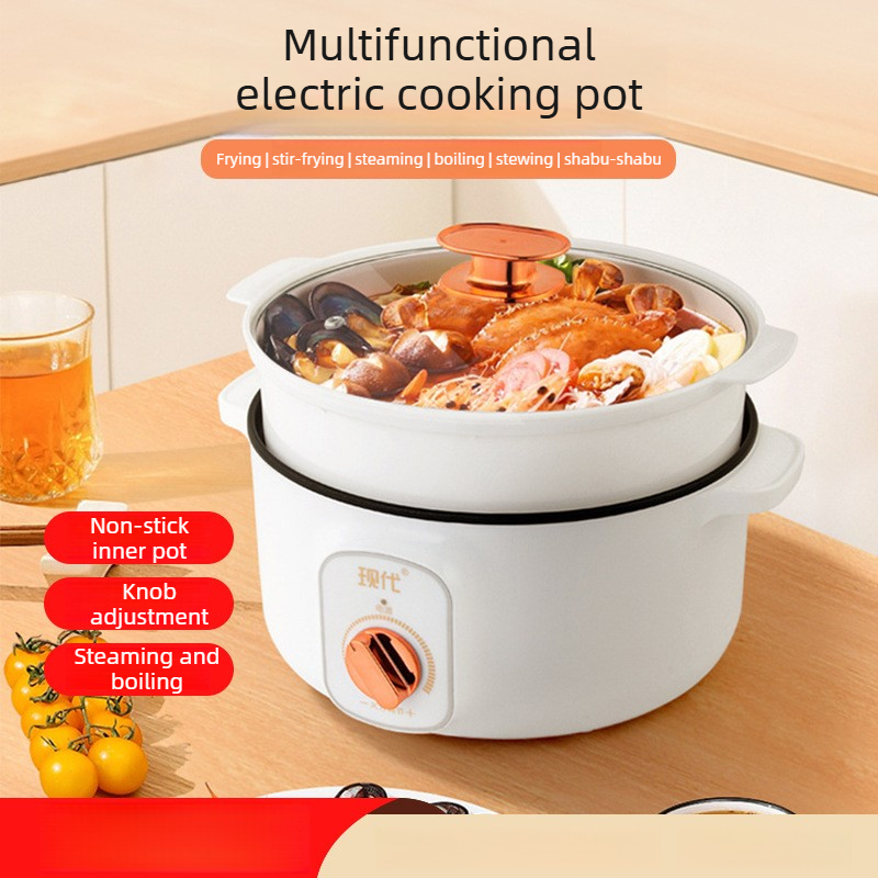 Kitchen Appliances Are - Multifunctional Mini Electric Hot Pot Portable