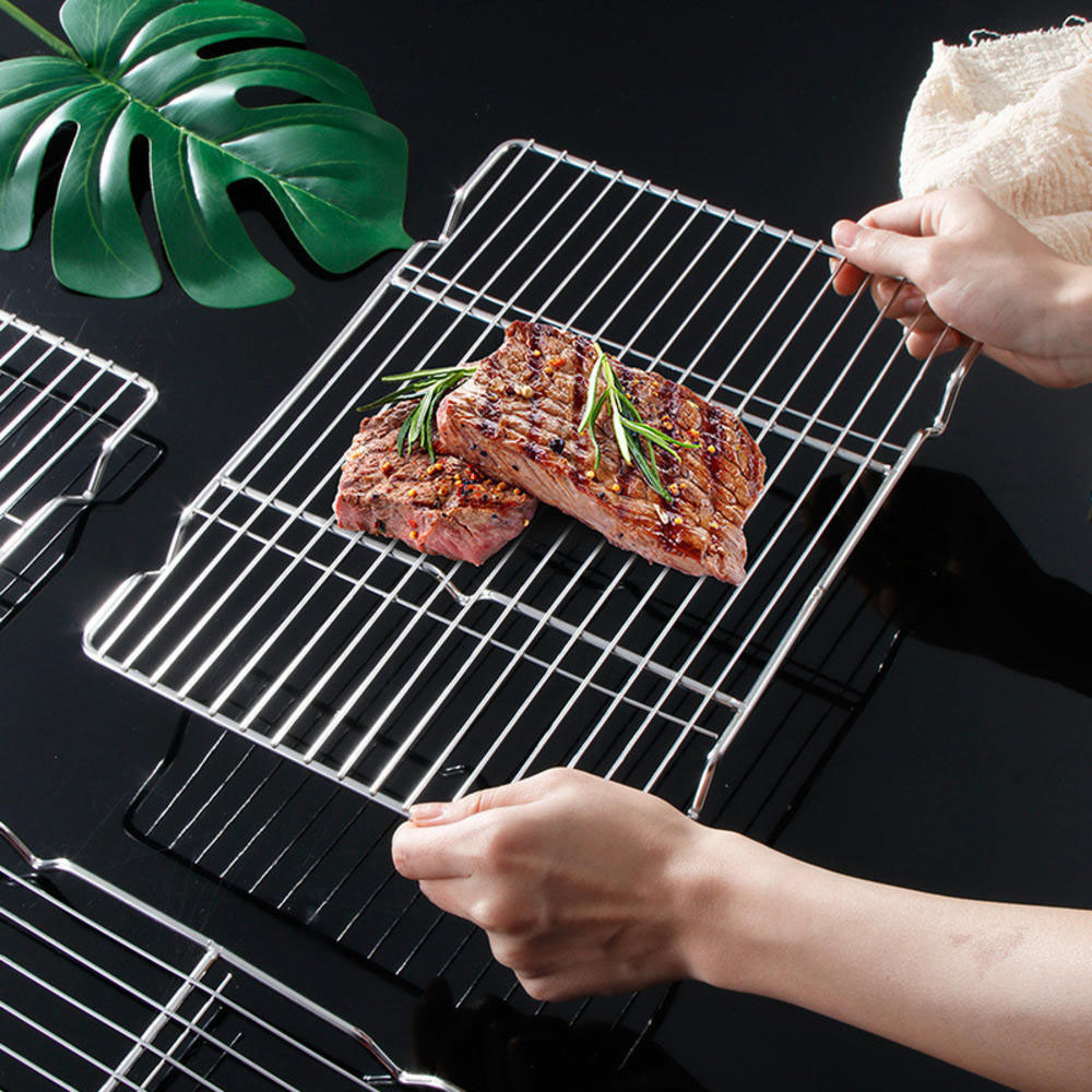 Kitchen Appliances Packages - Stainless Steel Barbecue Mesh Mat Reusable