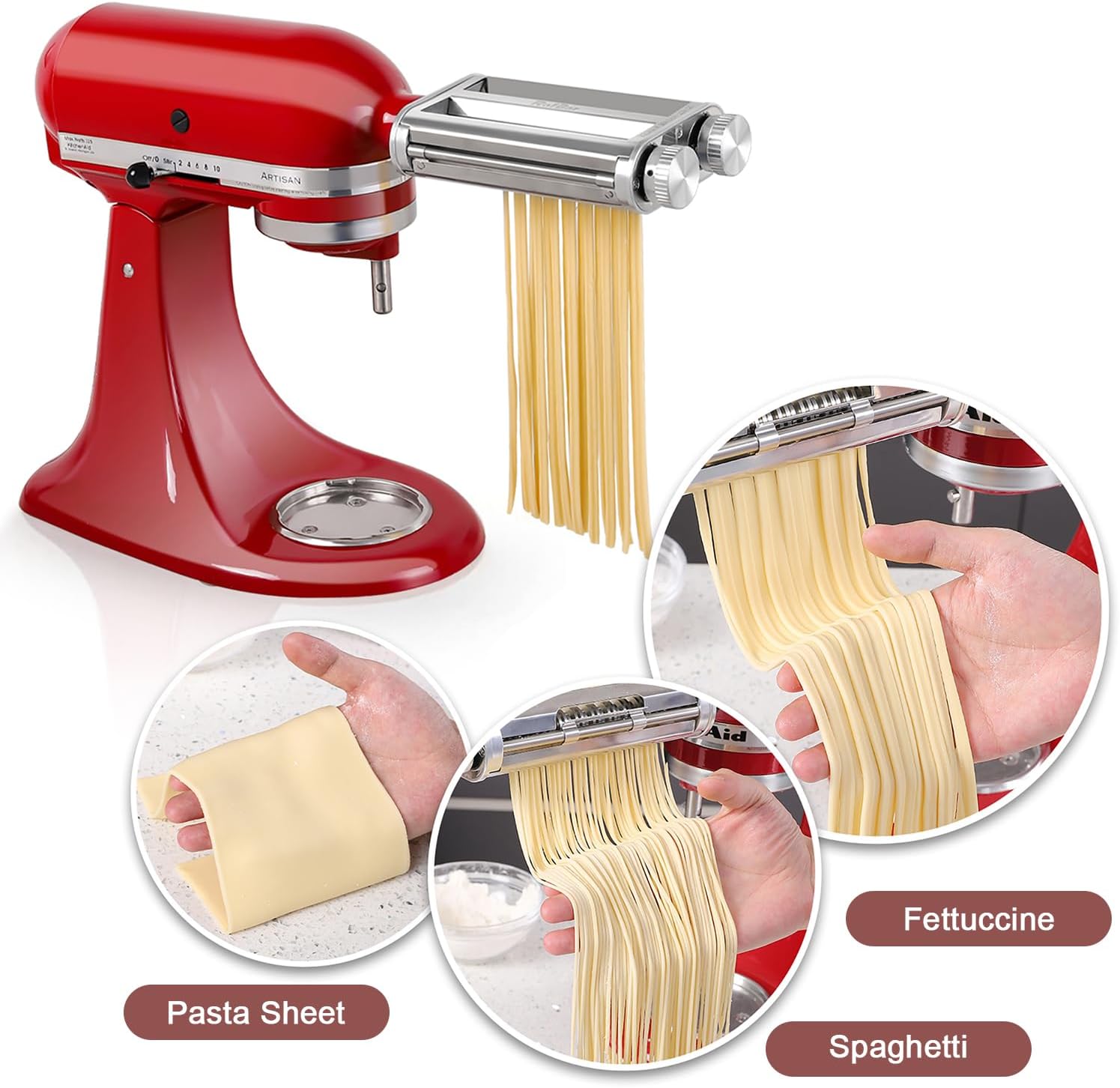 KitchenAid Mixer 3-in-1 Pasta  - Kitchen Appliances Kitchenaid review and price