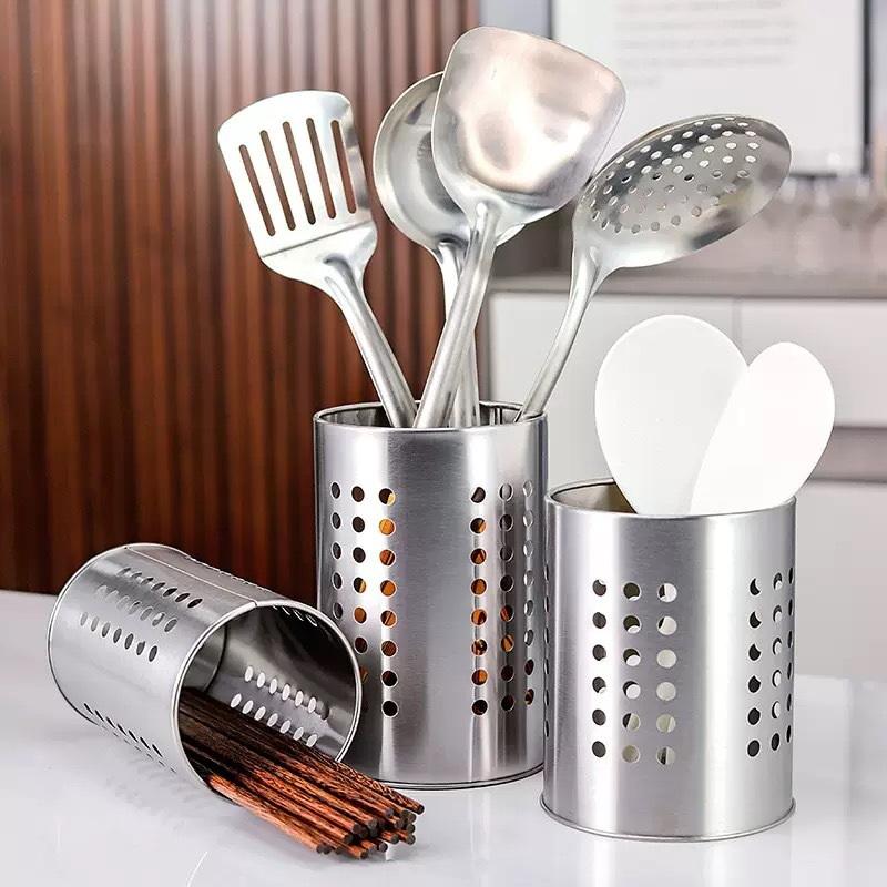 #New.Stainless Steel Cylindric - Kitchen Appliances Storage review and price