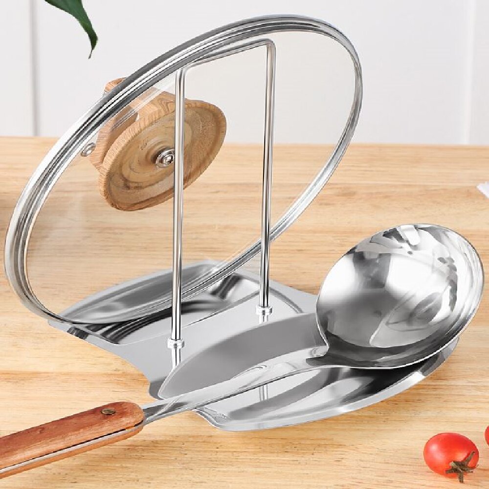 Stainless Steel Pot Lid Holder - Kitchen Appliances Storage review and price