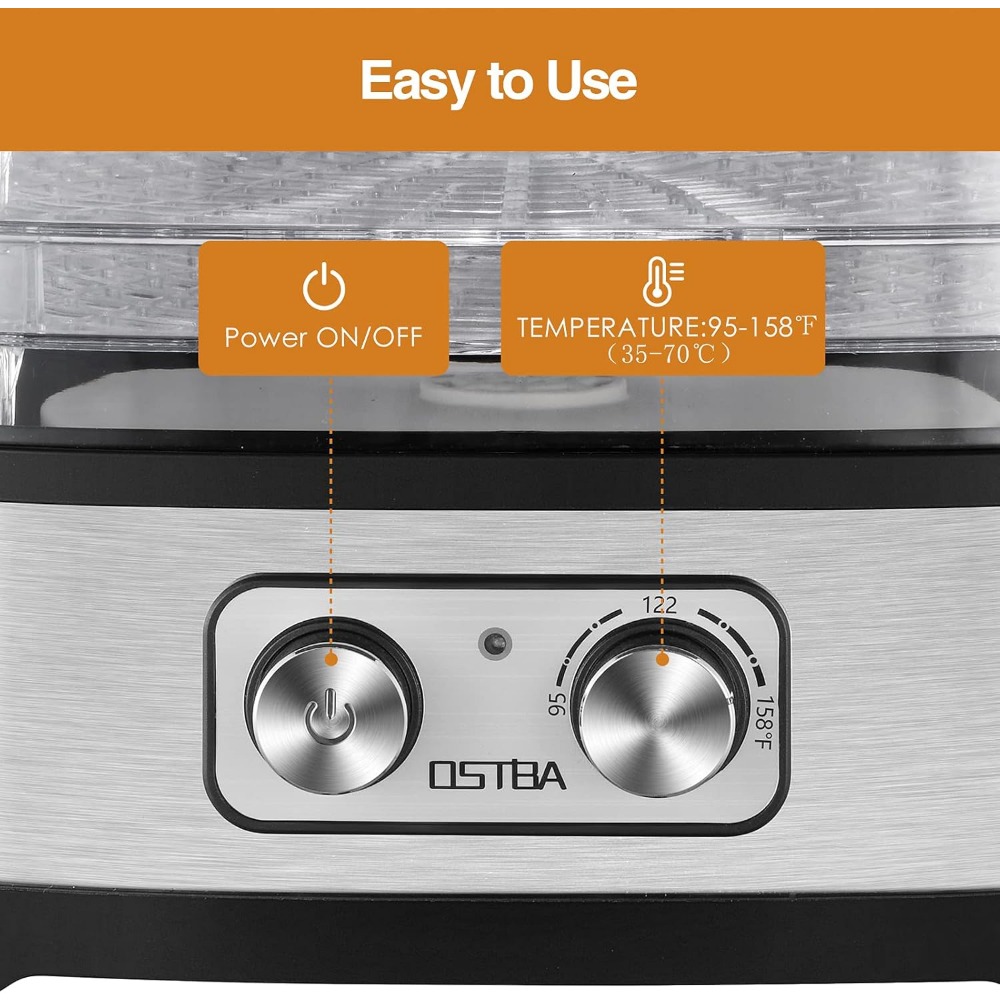 Electric Food Dehydrator with  - Dehydrator Tray Electric review and price