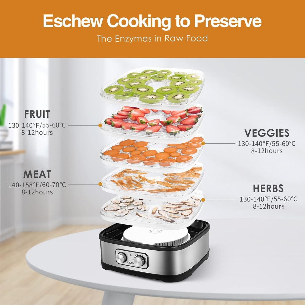 Electric Food Dehydrator with  - Dehydrator Tray Electric review and price
