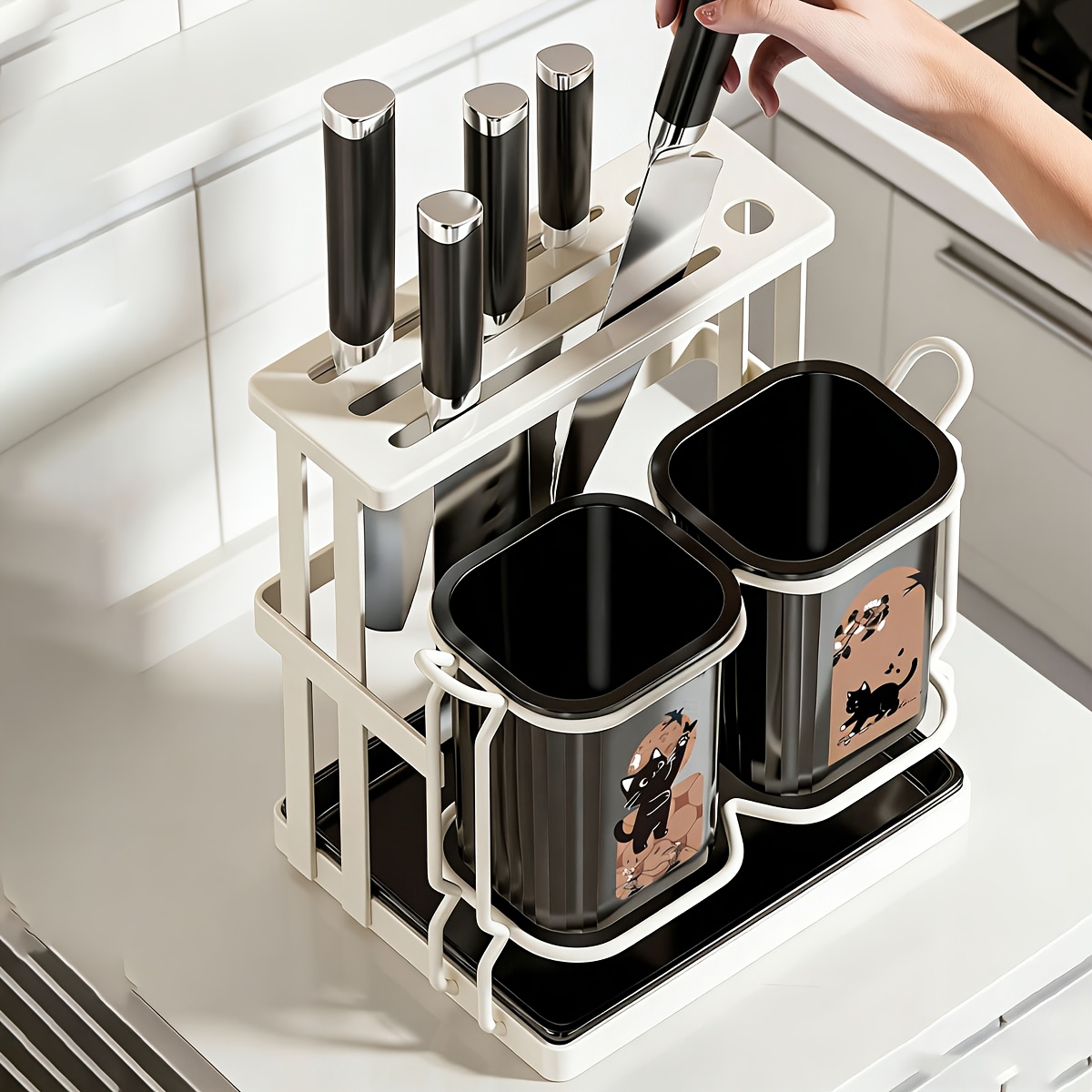 1pc Carbon Steel Kitchen Utens - Kitchen Appliances Storage review and price