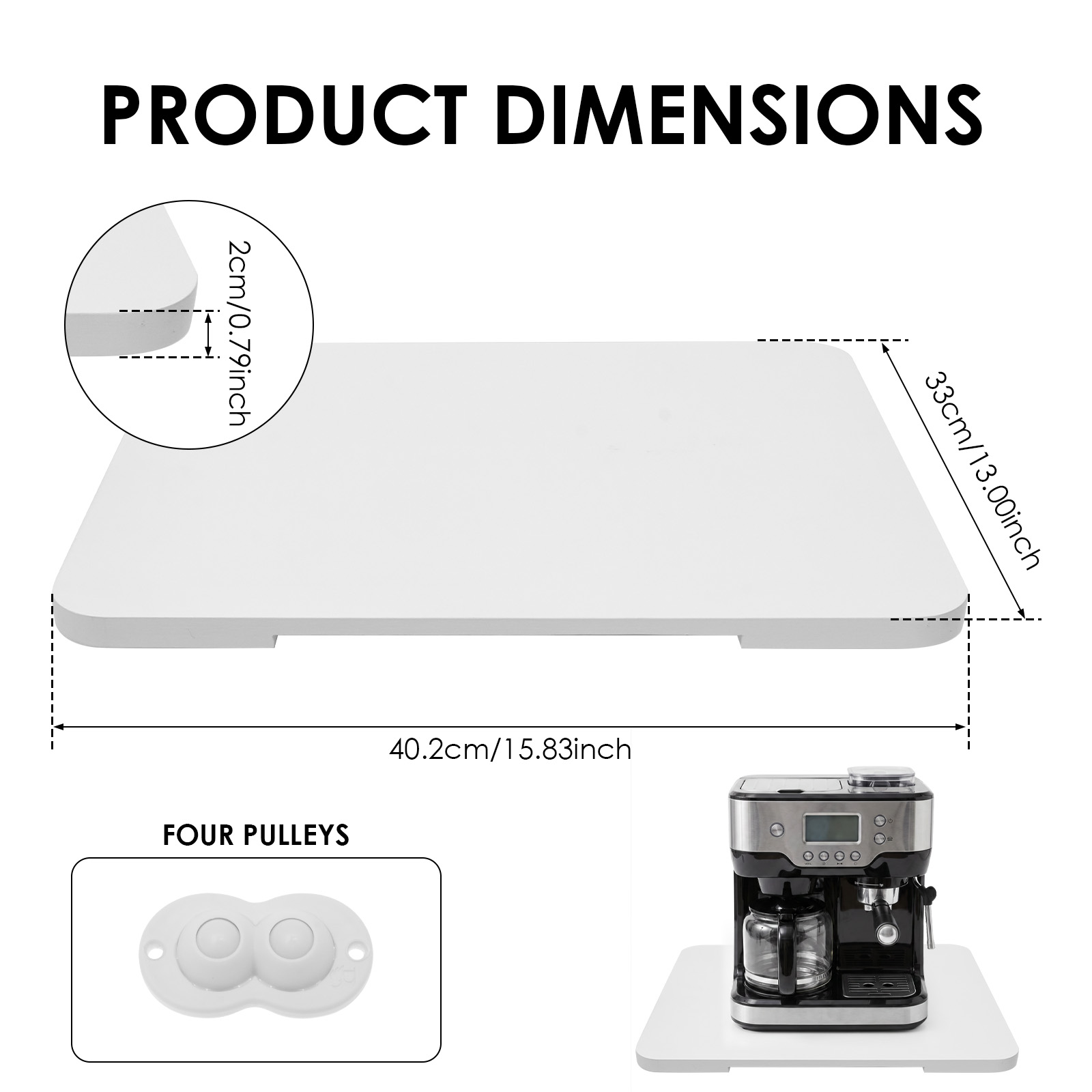 Kitchen Appliance Sliding Tray - Kitchen Appliances Storage review and price